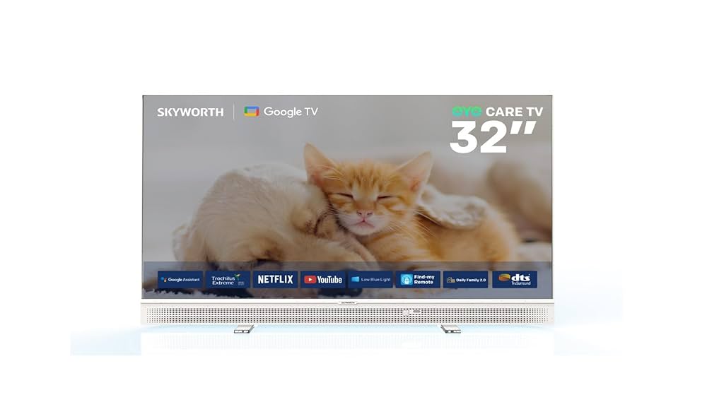 Skyworth 32-inch FHD Smart TV, Google TV OS, 32LP70G, 2025